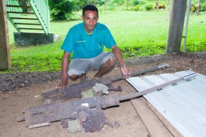 50 cal wing guns from recently discovered Curtis P-40 fighter